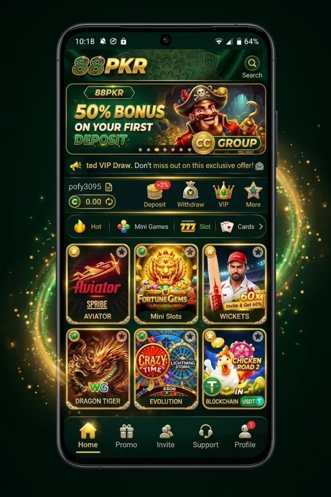 88PKR Game Real Earning APK