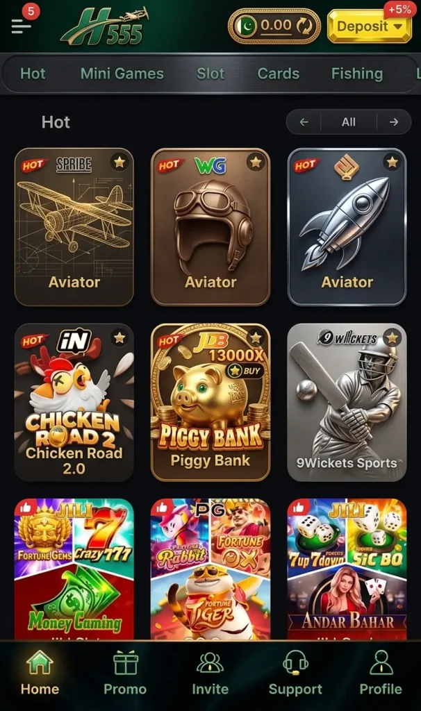 H555 Game Download Official APK