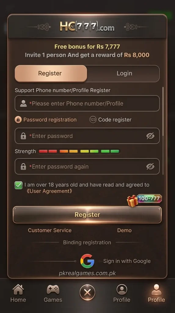 HC777 Game Download APK