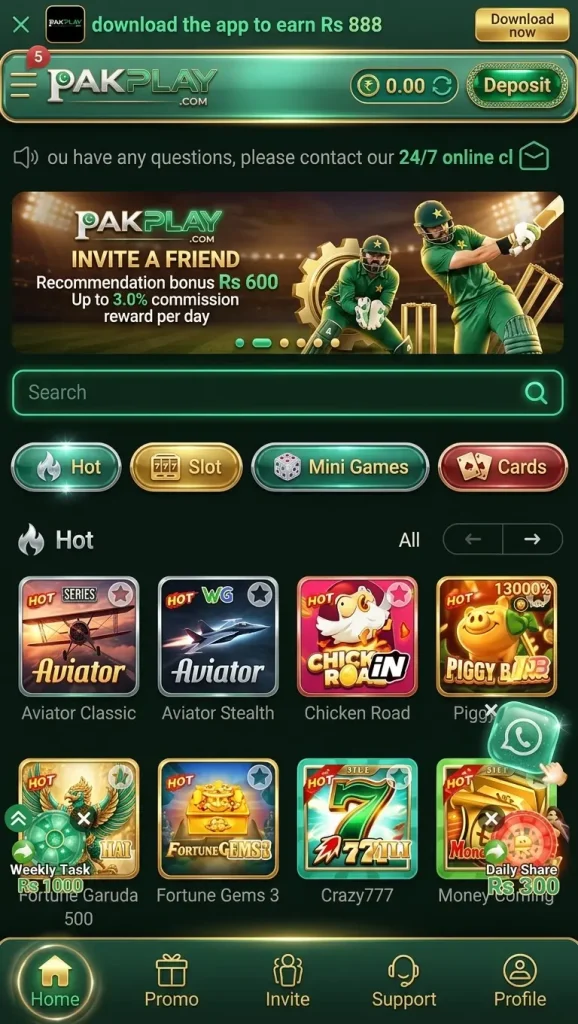 PakPlay Game Real earning App