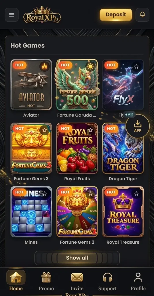 RoyalXPKR Game Download APK