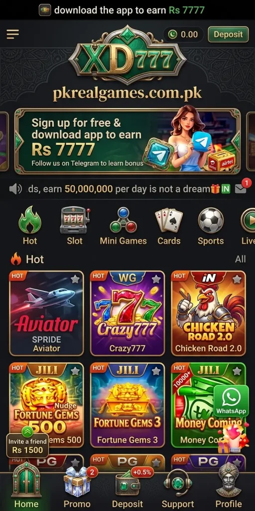 XD777 Game Download Real Earning APK