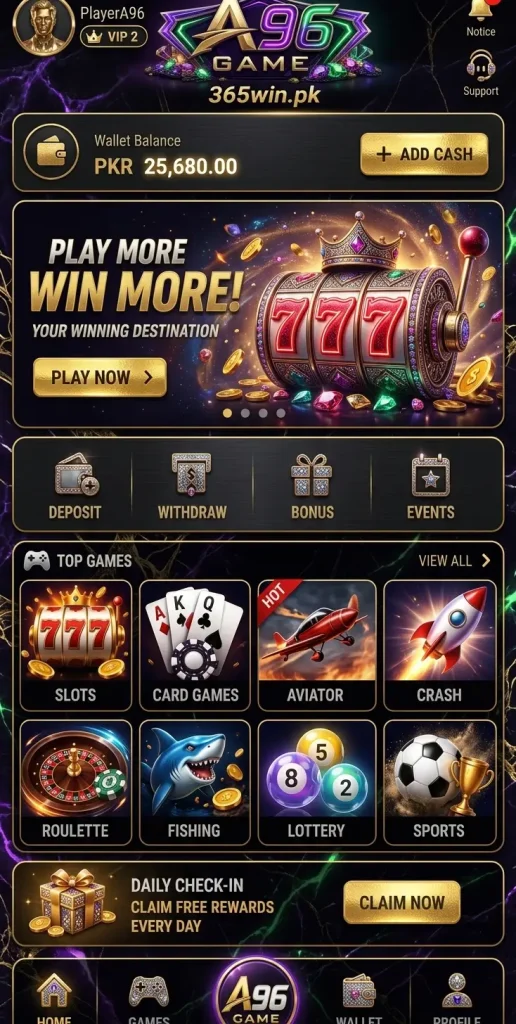 A96 Game Real Earning APk