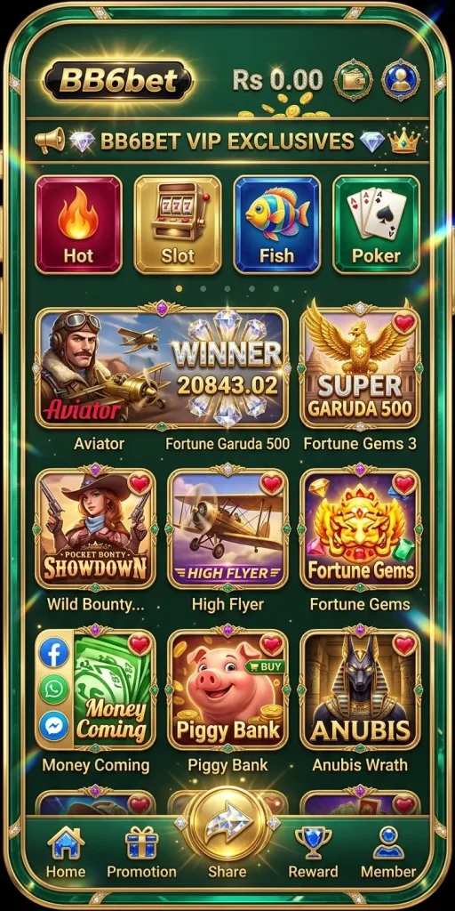 BB6Bet Game Real Earning APP
