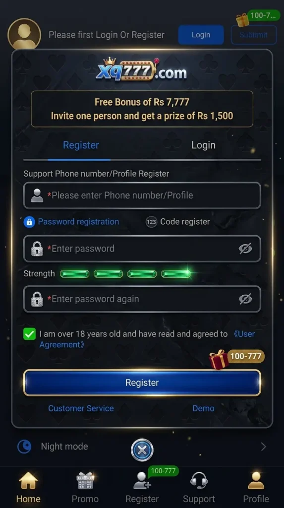 XQ777 Game Official Earning APP